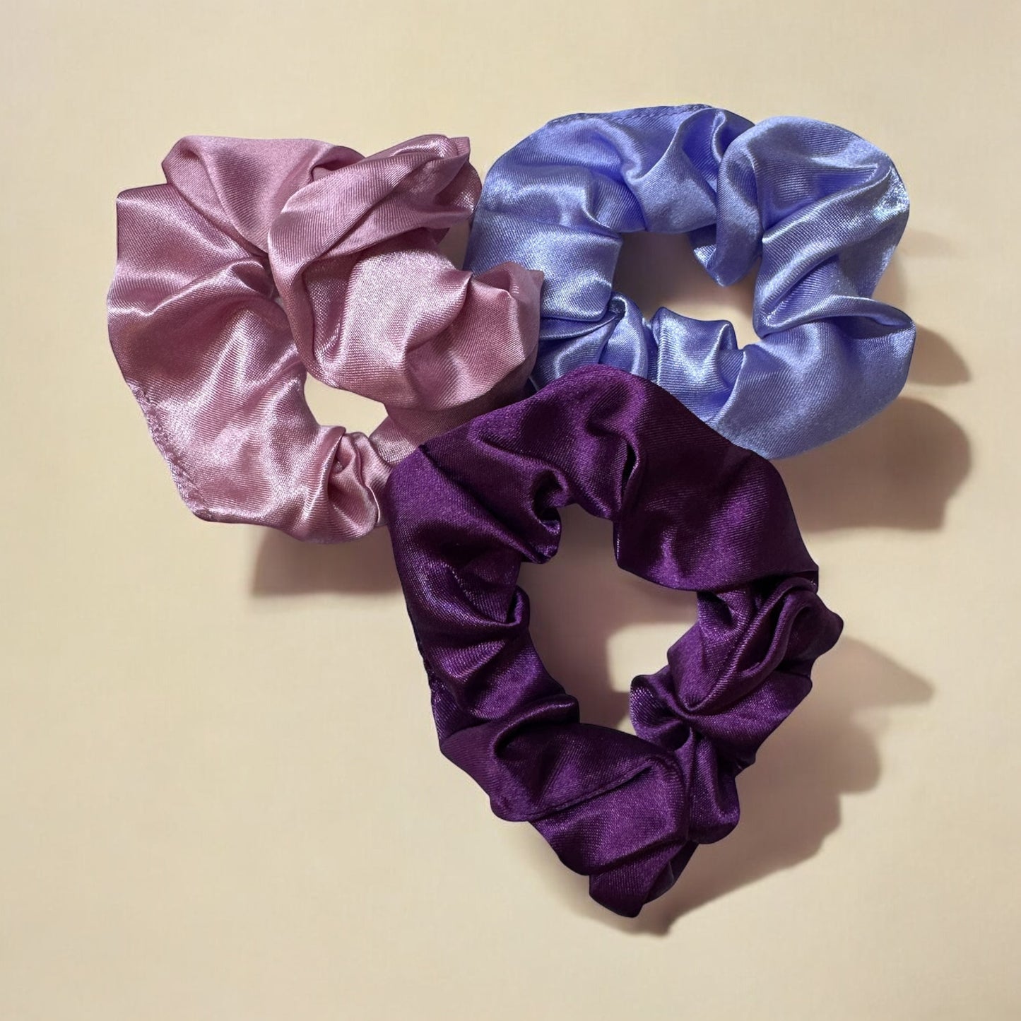 Chouchou en satin Royal