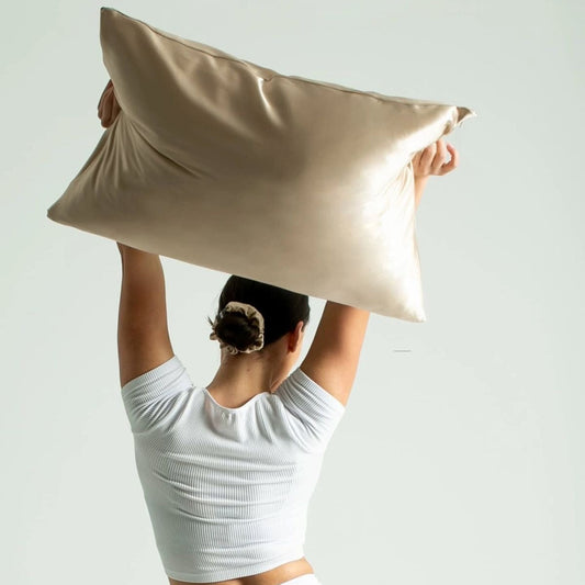 TAIE D'OREILLER EN SATIN ROYAL